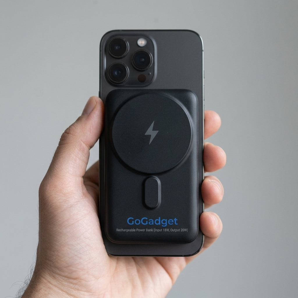 10,000mAh Magnetic Wireless Power Bank – GoGadget