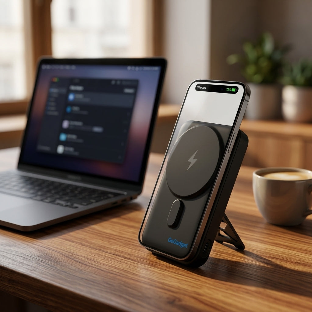 10,000mAh Magnetic Wireless Power Bank – GoGadget